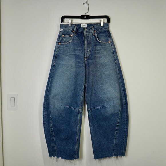 Citizens of Humanity Horseshoe Jeans Size 24 Relaxed Barrel Fit - Picture 9 of 10